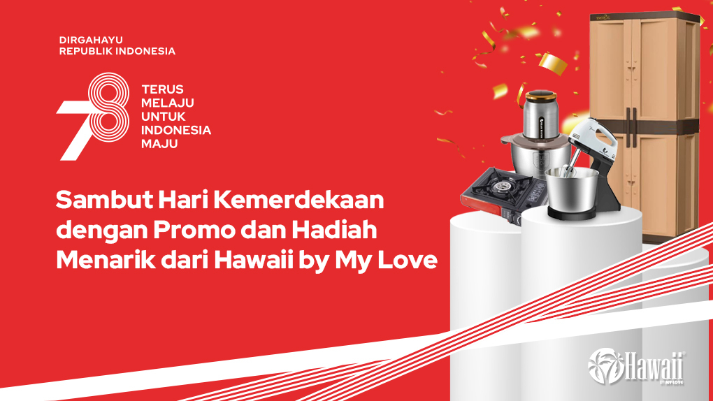 Promo Sprei Hawaii di Hari Kemerdekaan